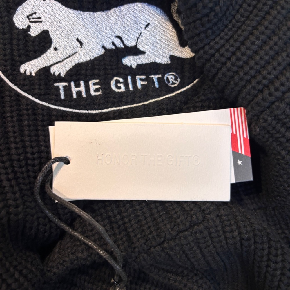 Honor the Gift black sweater - Picture 5 of 6